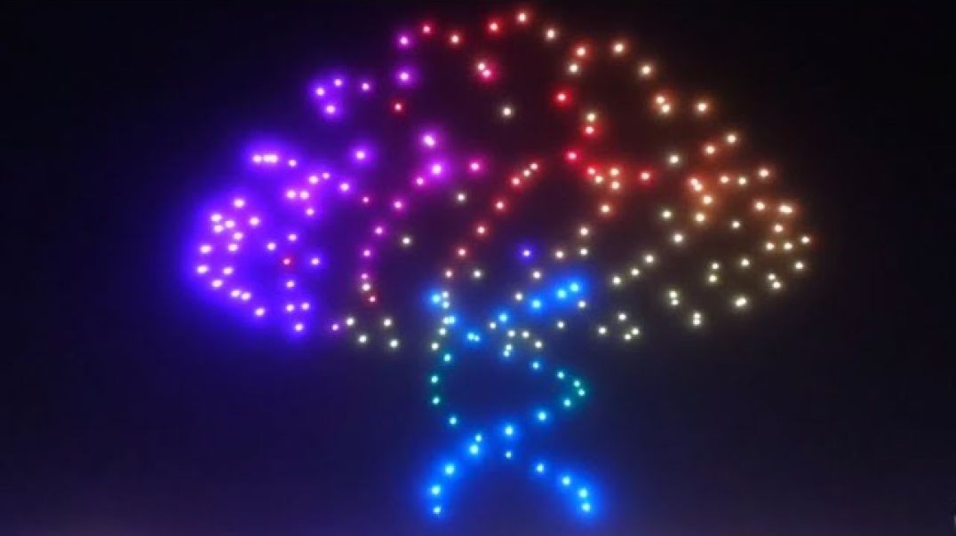 ⁣BURNING MAN 2021 PLAN B DRONE SHOW Friday & Burn Night GREATEST DRONE SHOW EVER_