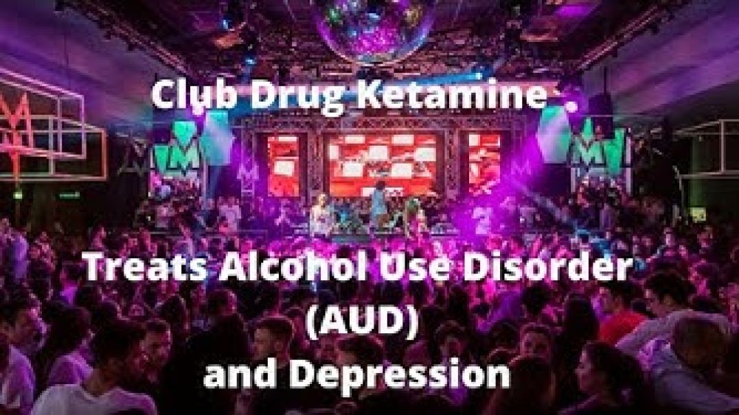 ⁣Ketamine treats AUD (alcoholism) and depression_ What does the science say_