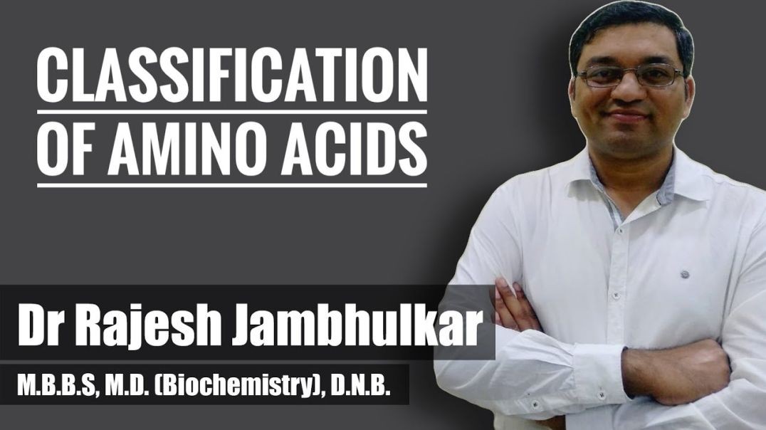 ⁣Amino acid classification- on the basis of Structure, Polarity, Nutritional req