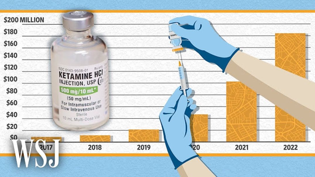 ⁣Investors Bet Ketamine Treatment Will Revolutionize Mental-Health Care _ WSJ