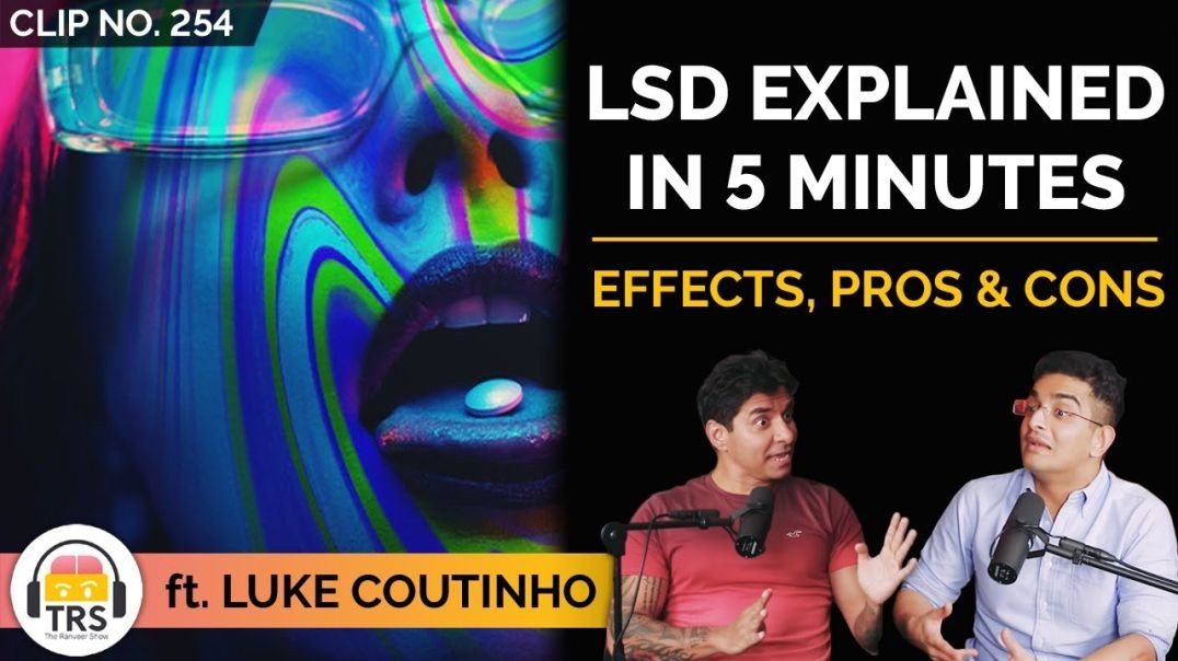 ⁣LSD Explained In 5 Minutes _ Effects, Pros & Cons ft
